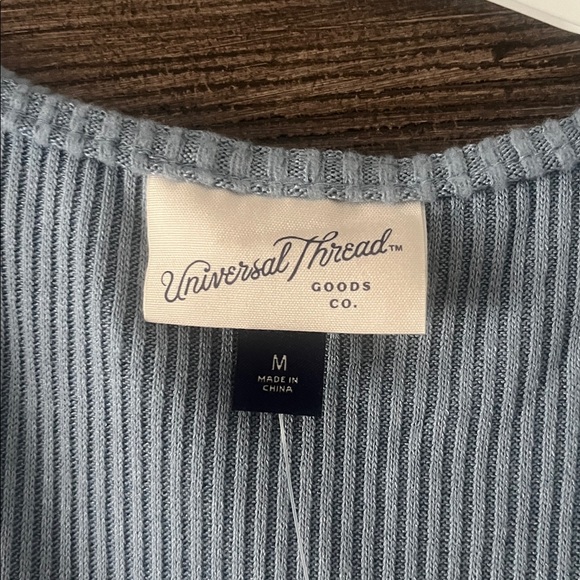 Universal Thread Gray Ribbed Tank Top - Picture 7 of 7